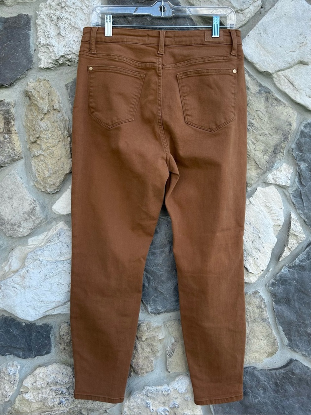 Judy Blue Jeans Size 9/29 Brown Slim Fit High Rise Stretchy Flattering Denim - Picture 3 of 8